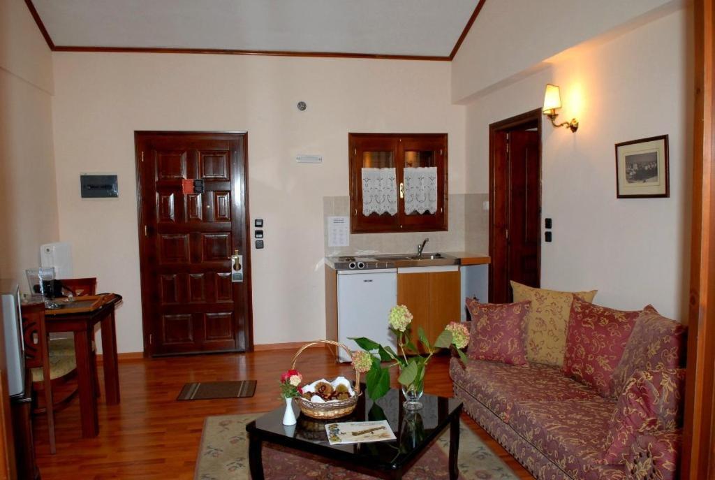 Hotel Aglaida Apartments Tsagkarada Kamer foto